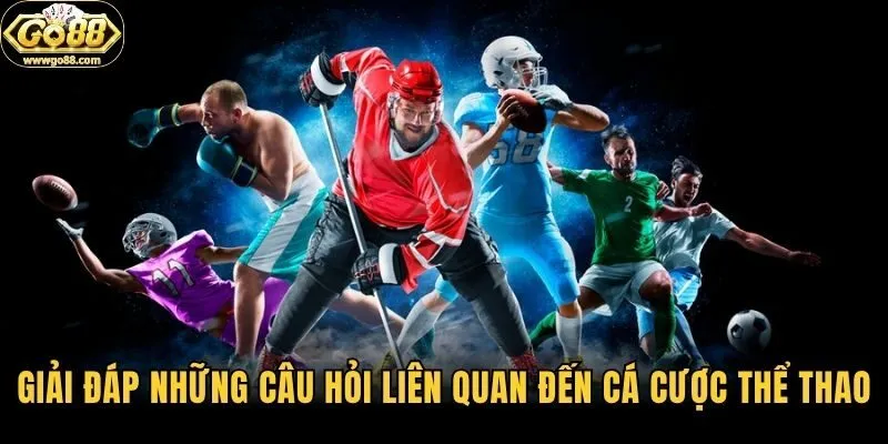 Giải đáp những câu hỏi liên quan đến cá cược thể thao