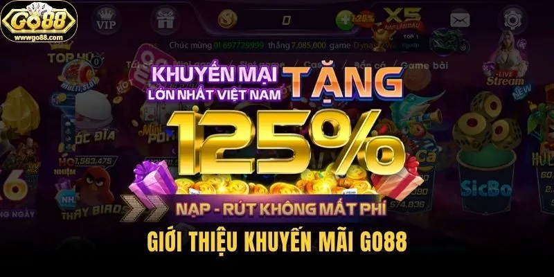 Giới thiệu khuyến mãi Go88