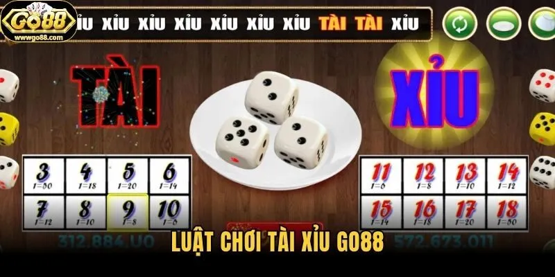 Luật chơi tài xỉu Go88